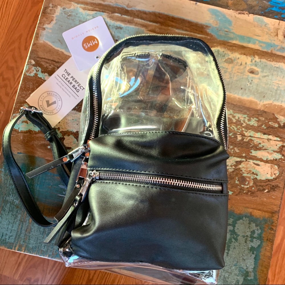 MMS Design Studio “The Perfect Clear Bag” NEW